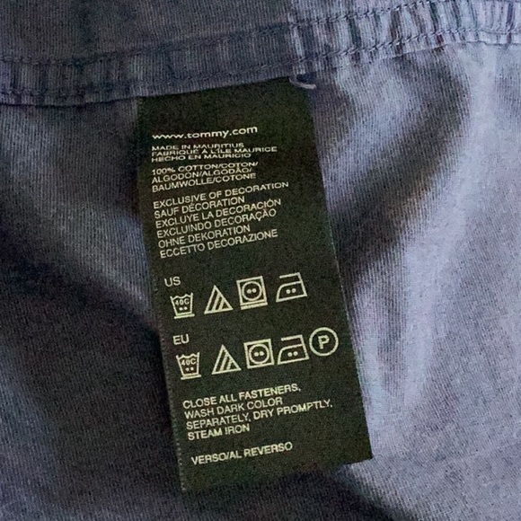 Tommy Hilfiger Mens Short Sleeve Button Up Collard Shirt T40* 42725 - Picture 5 of 5